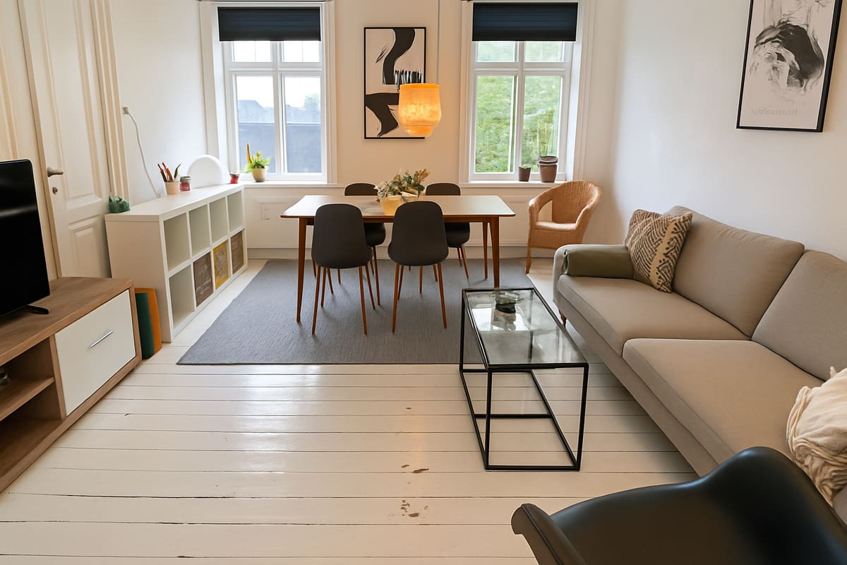 Shared space at Næstvedgade