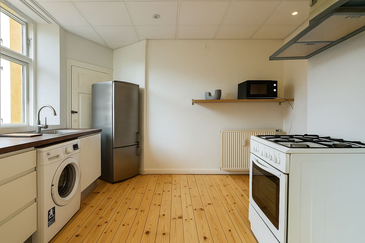 Shared space at Fælledvej